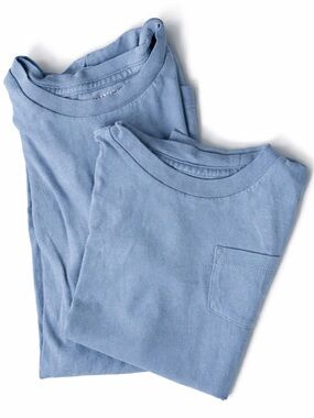 J. Crew Light Blue Short Sleeve Pocket Tee - Kids